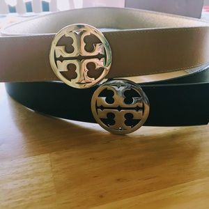 SOLD. NOT FOR SALE. 2 Authentic Tory Burch belts